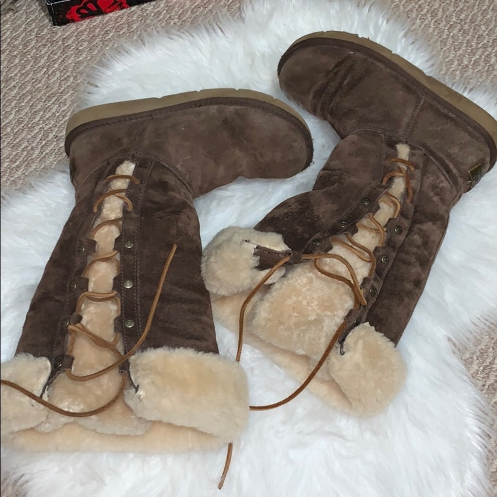 Ugg lace up boots